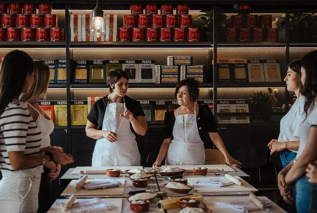 Lezioni di cucina romana a Roma - Antica Osteria di Roma